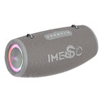 Caixa De Som Imenso X37 80w Rms Bluetooth 16000mah Rgb Ipx6(cinza,127/220v)